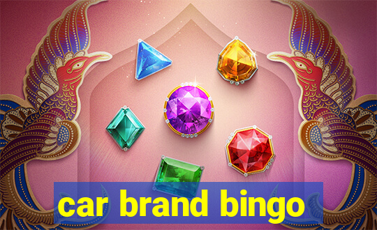 car brand bingo